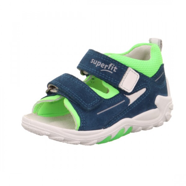 Superfit basutės atviros mėlynos